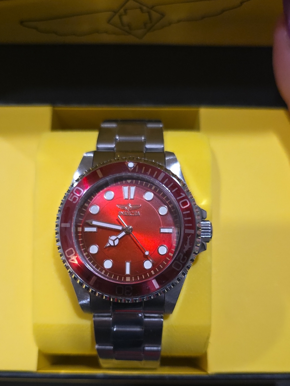705.  Invicta Pro Diver Kromatyk Men's Watch - 43mm. Steel (50504)